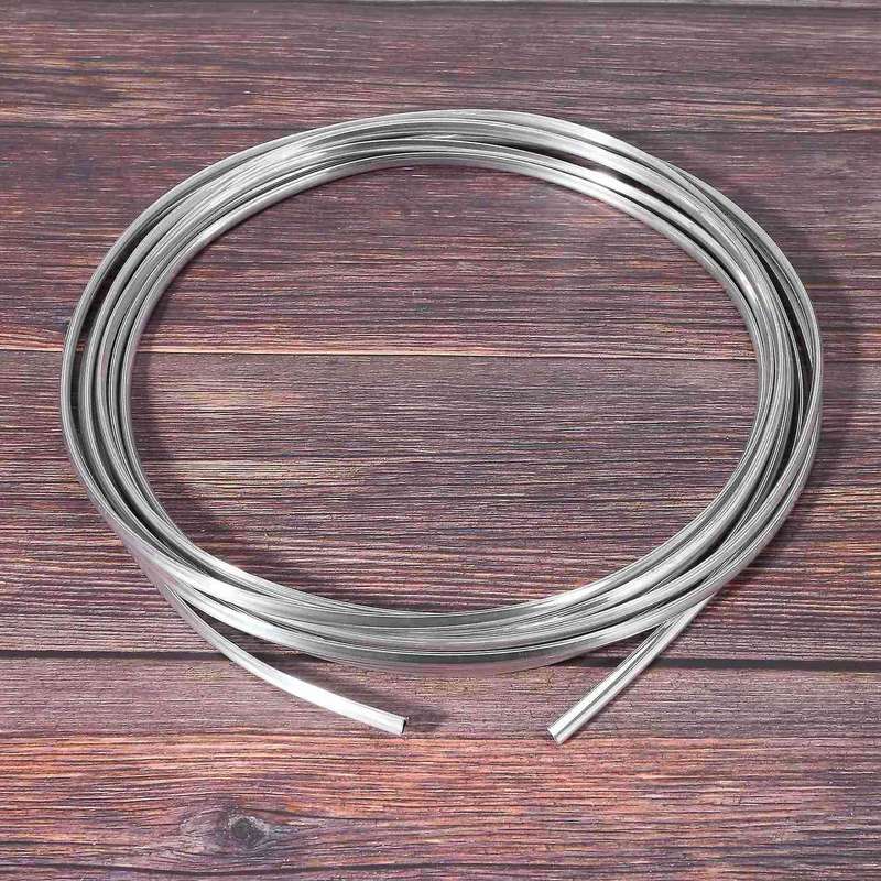 20ft Chrome Moulding Trim Strip Car Door Edge Protector Cover Silver