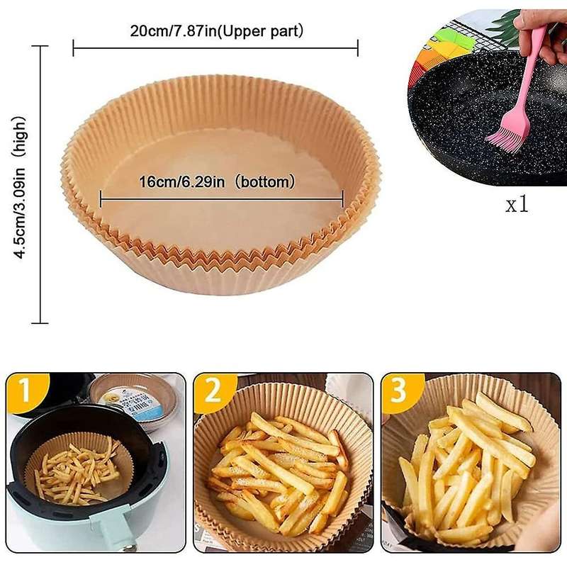 Air Fryer Disposable Parchment Paper, Non-stick Air Fryer Liners