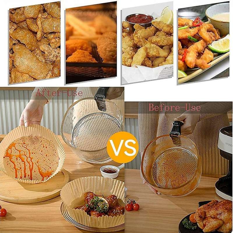 Air Fryer Disposable Parchment Paper, Non-stick Air Fryer Liners