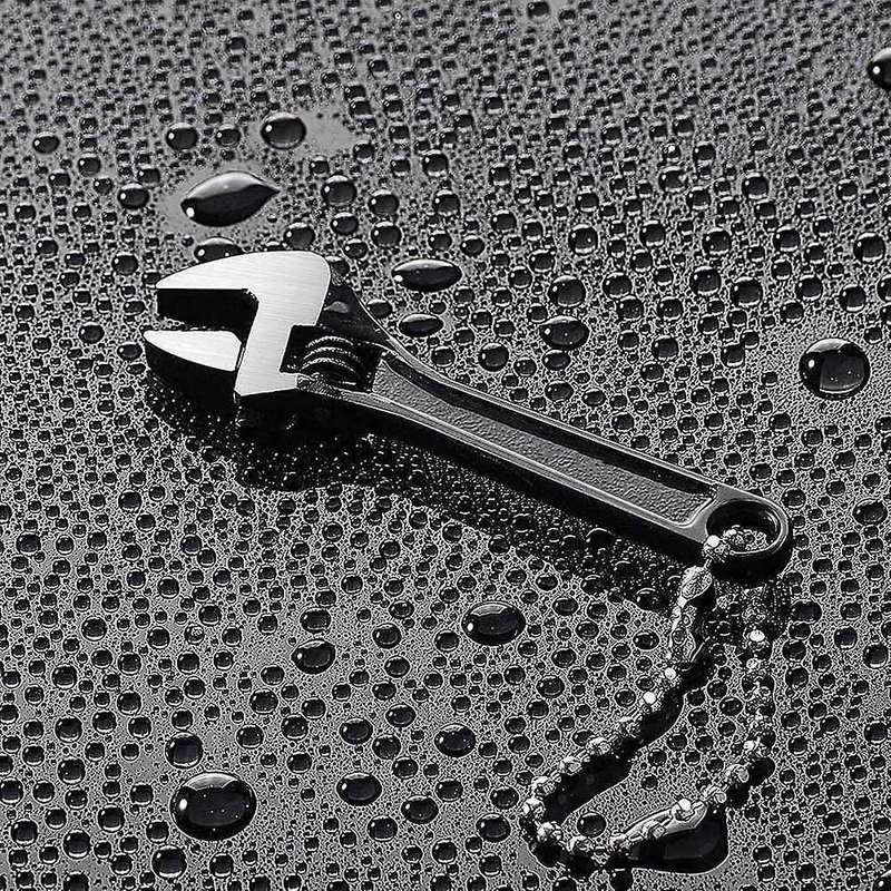 Hand Wrench Black Size Adjustable Knurl Tool (2 Pcs,2.5 Inch 63mm )