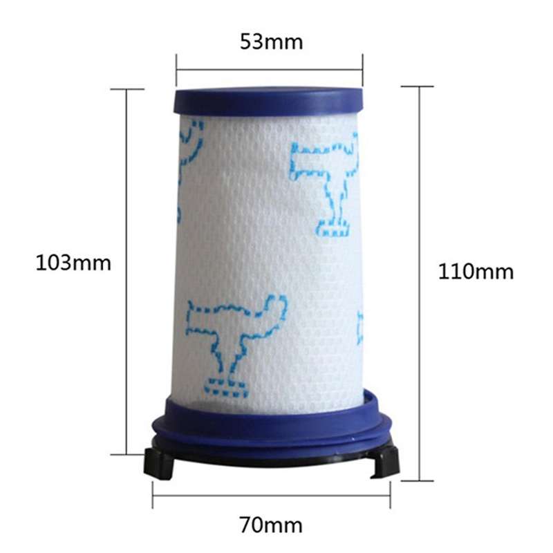 Hepa Filter for Rowenta Air Force 360 Cleaner Rh9037 Rh9038 Rh9039