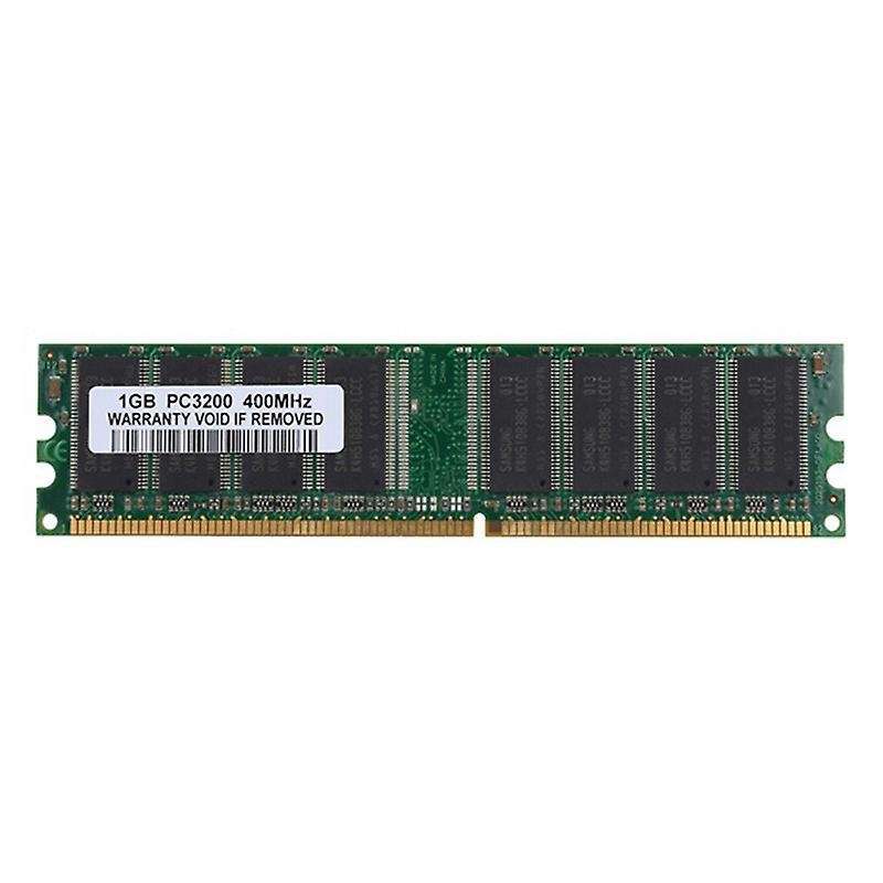 2 Pieces 1gb Ddr1-400mhz Pc Desktop Memory Pc1-3200 184pin Dimm Ram