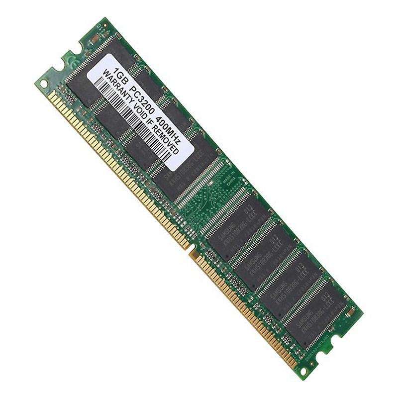 2 Pieces 1gb Ddr1-400mhz Pc Desktop Memory Pc1-3200 184pin Dimm Ram