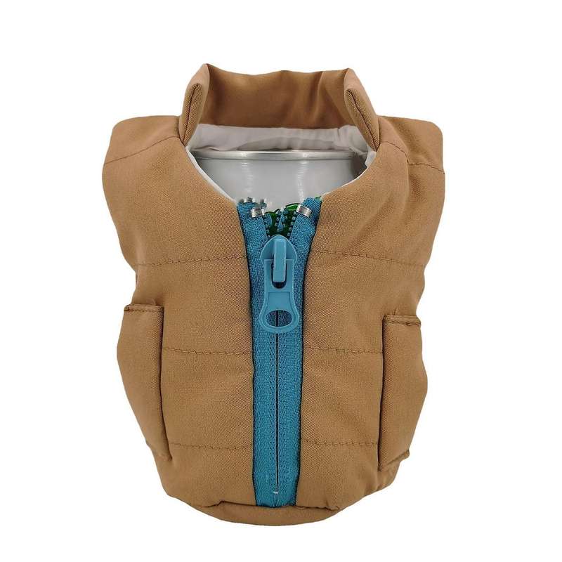 Beverage Jacket ,jacket for Keeping Beverage (khaki)