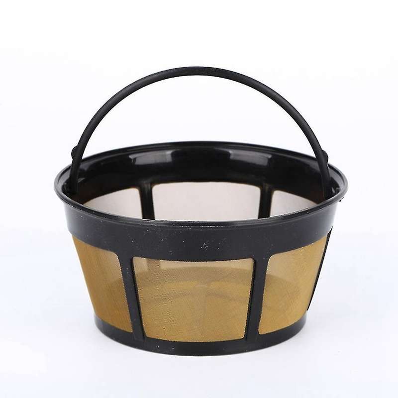 2pcs Basket Reusable High Temperature Resistant Mesh Coffee Filter