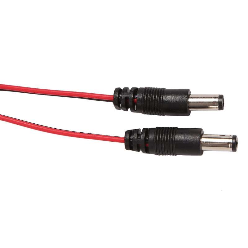 50cm 6-pin Male to Dc 12v Cable Dc Cable Black+red