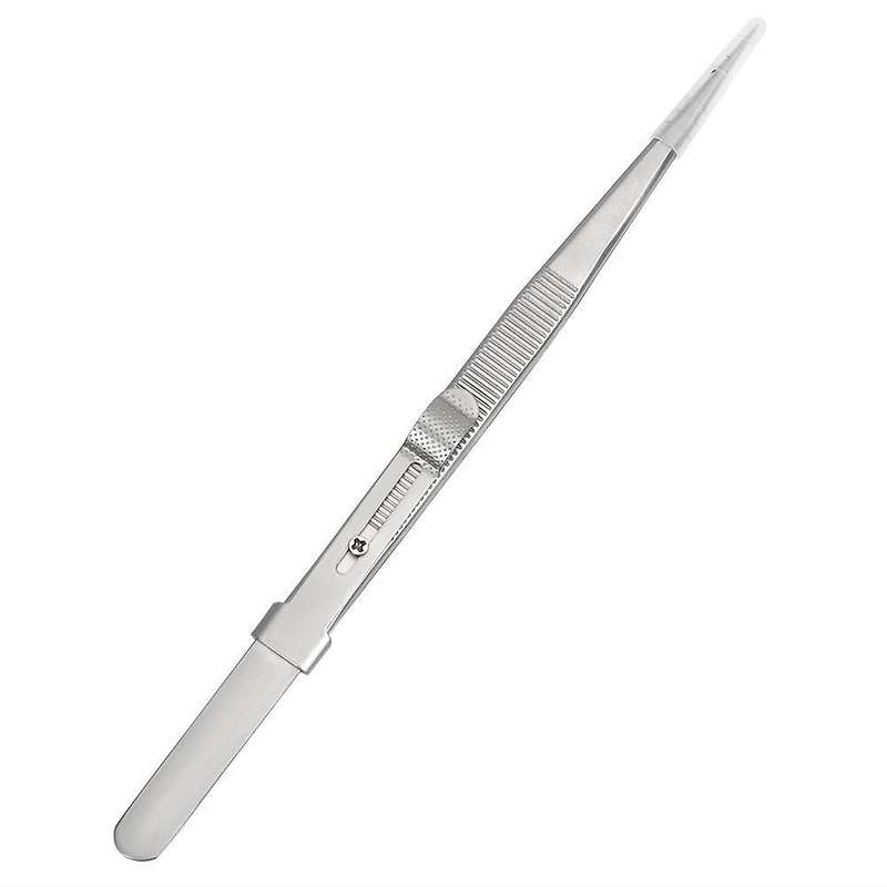 165mm Precision Adjustable Slide Lock Tweezers for Jewelry Electronic