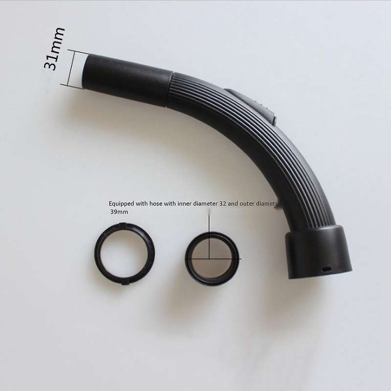 Universal Vacuum Cleaner Hose End Bend Bent Handle Tube Wand Set 32mm