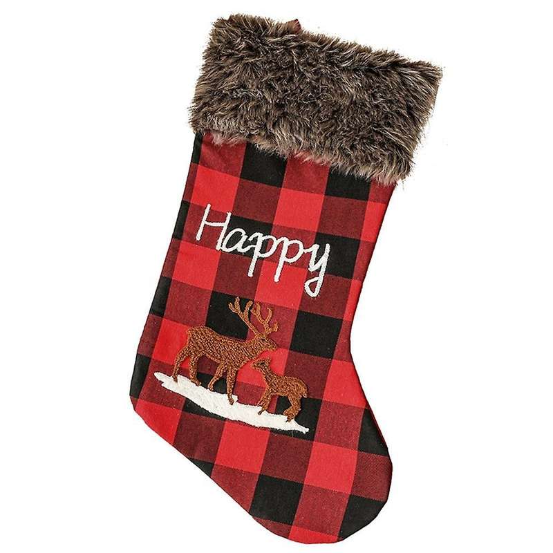 Christmas Decorations for Home Sock Xmas Tree Ornament Decor C