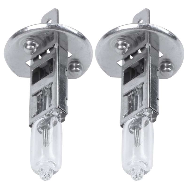 2 X H1 Dc 12v 55w Warm White Halogen Bulbs for Car Driving/fog Light