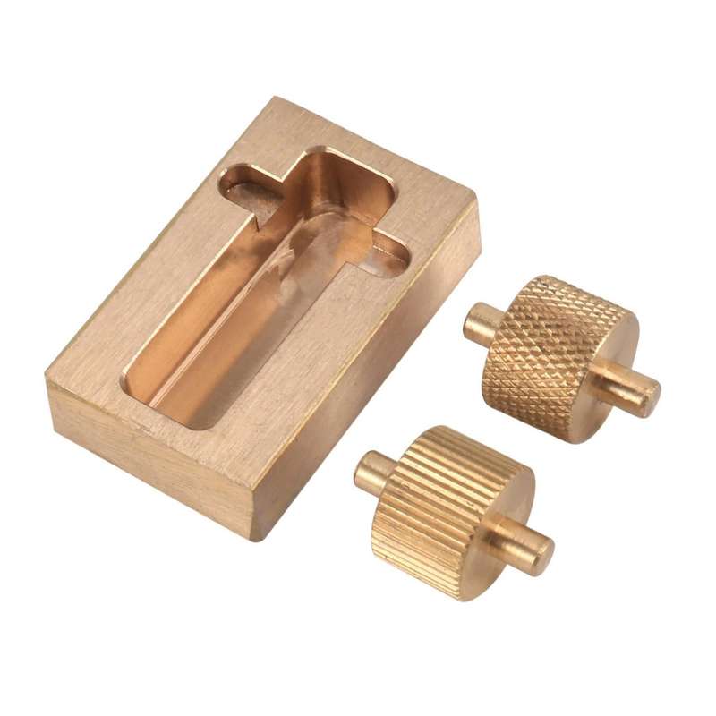 Leather Edge Roller Oil Box with 2 Brass Rollers,small Applicator