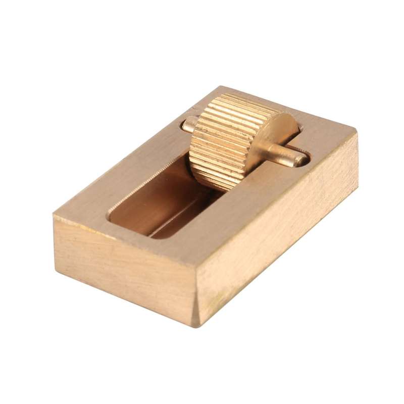 Leather Edge Roller Oil Box with 2 Brass Rollers,small Applicator