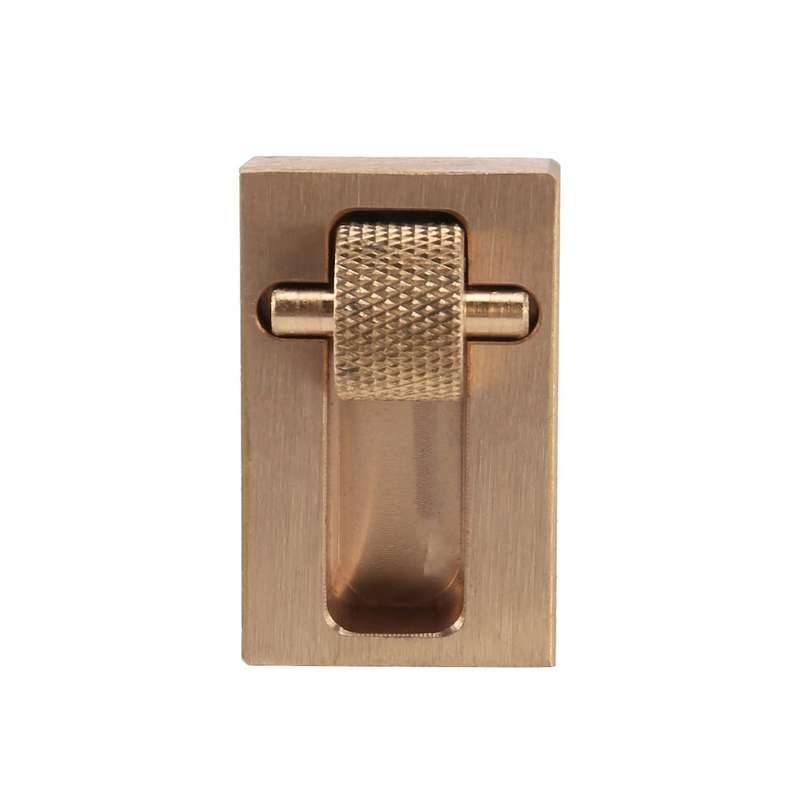 Leather Edge Roller Oil Box with 2 Brass Rollers,small Applicator