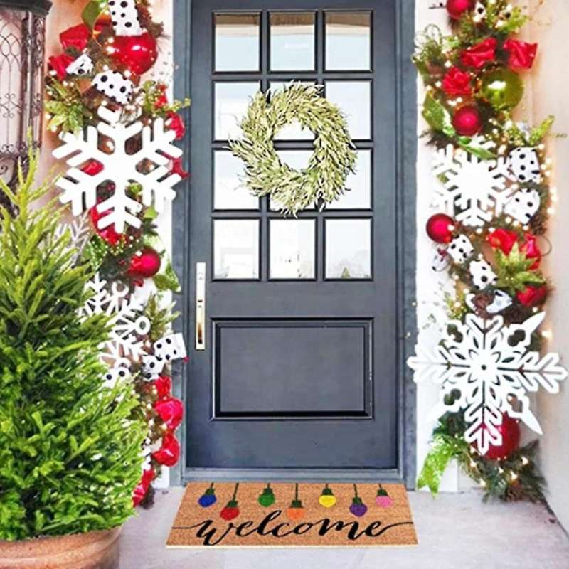 Doormat Christmas Doormats Welcome Home Carpet Xmas Kitchen Rug