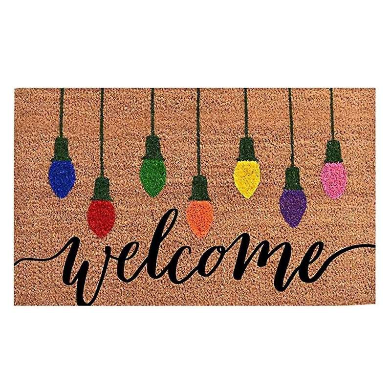 Doormat Christmas Doormats Welcome Home Carpet Xmas Kitchen Rug