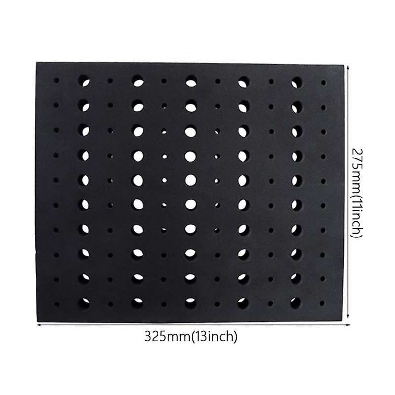 110 Holes Router Bit Tray Storage Holder for 1/4inch 1/2inch Shank