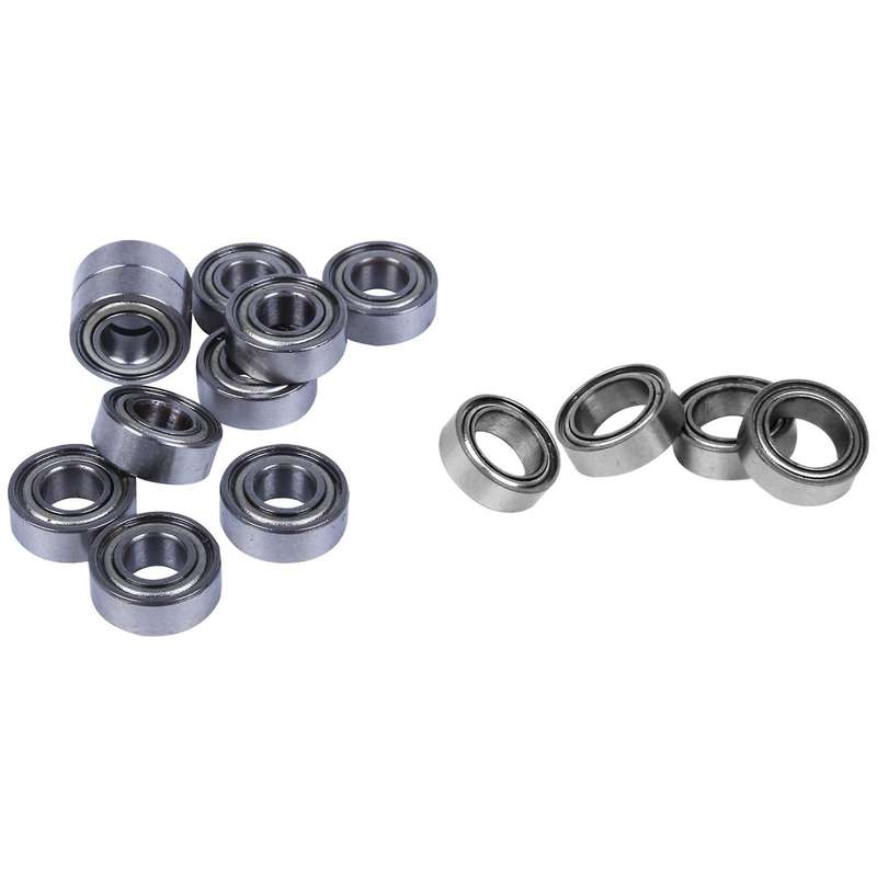 10pcs Miniature Sealed Metal Ball Bearing Model: Mr85-zz 5x8x2.5mm