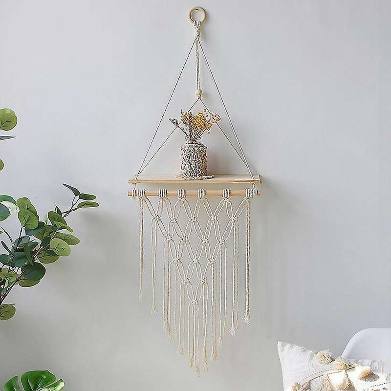 Hanging Shelves for Wall Macrame Shelves Room Home Decor for Bedroom