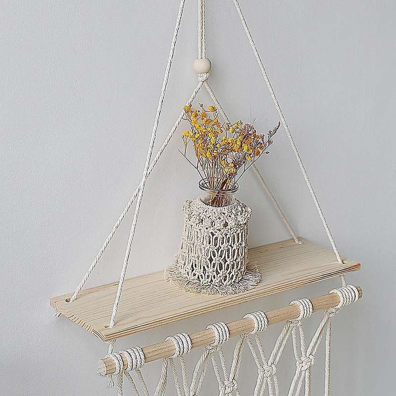 Hanging Shelves for Wall Macrame Shelves Room Home Decor for Bedroom