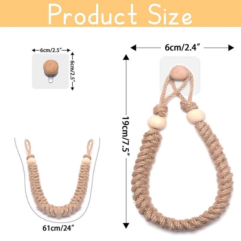 Toilet Paper Holder - Vintage Jute Rope Toilet Paper Holder