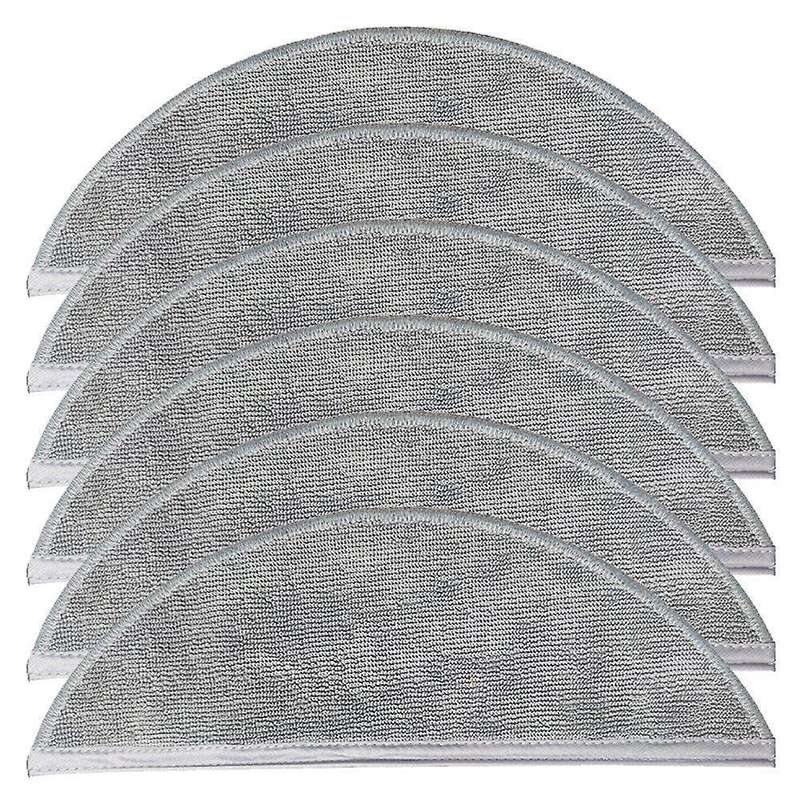 6pcs Replacement Parts for Lydsto R1 Robot Vacuum Cleaner Mop Cloth