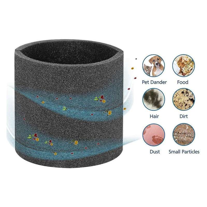 10 Pack Vf2001 Foam Filter for Wet Dry Vacuum Cleaner, Most Shop-vac