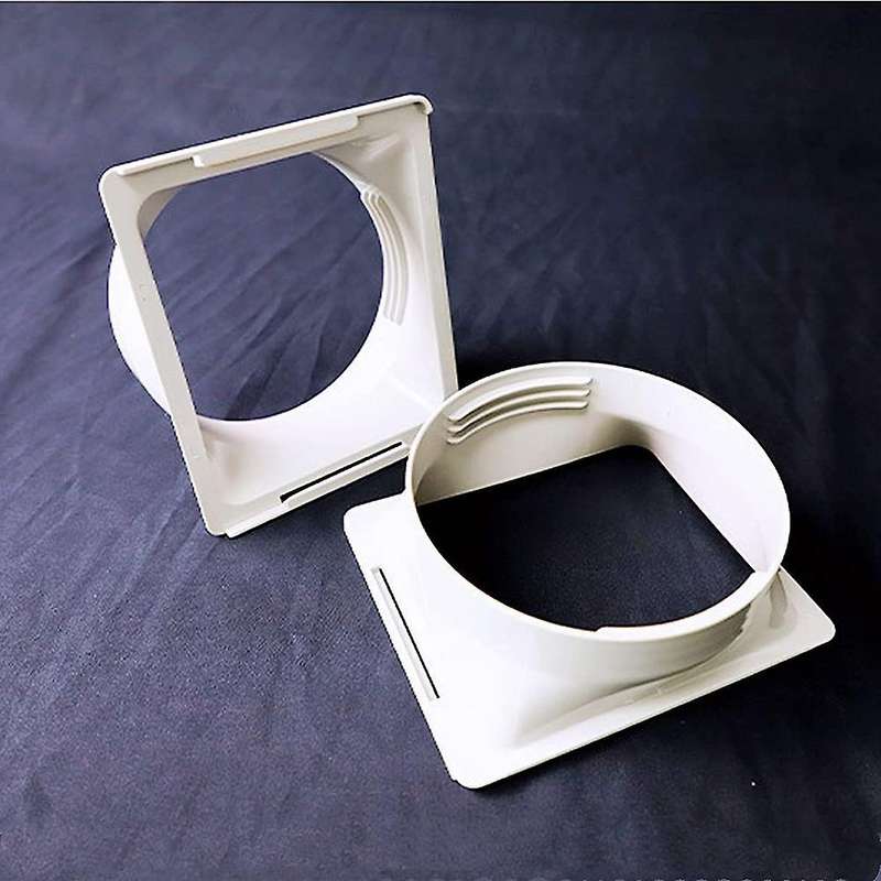 Air Conditioner Exhaust Hose Coupler Window Adapter Square to Round