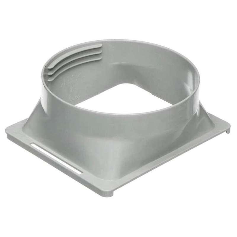 Air Conditioner Exhaust Hose Coupler Window Adapter Square to Round