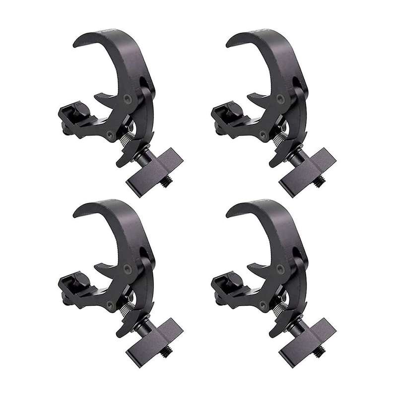 C Clamp Bracket Hook Clamp, 110lb Aluminum Alloy Truss Clamp,4pcs