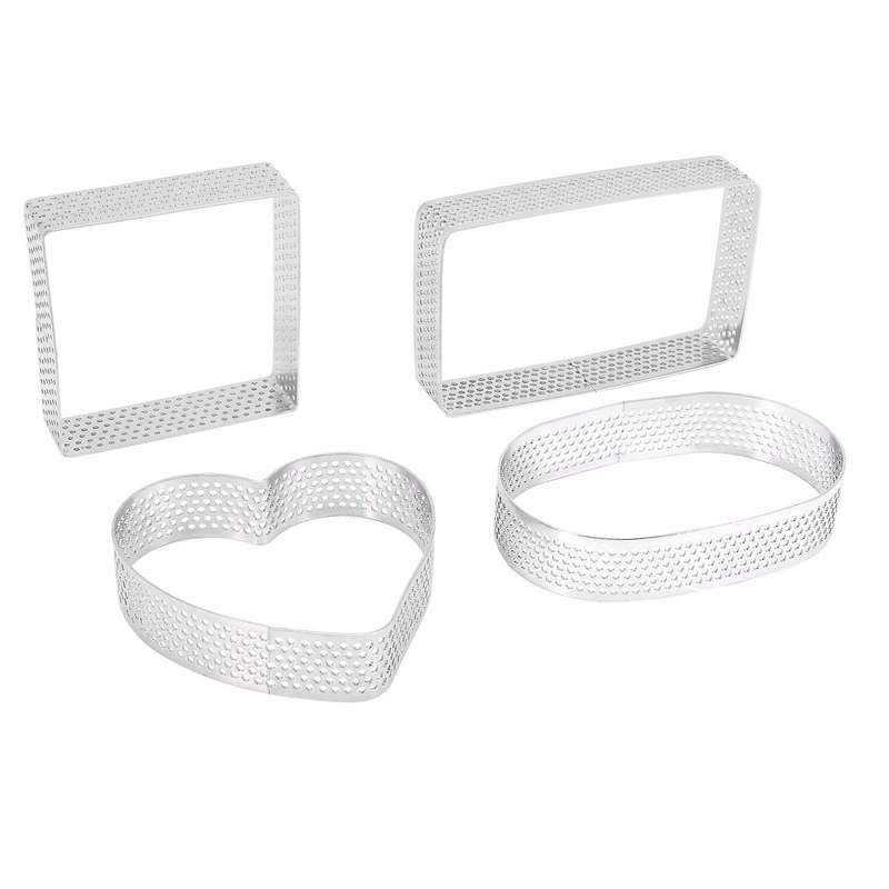 Mould Baking Tools Heat-resistant Perforated Cake Mousse Ring