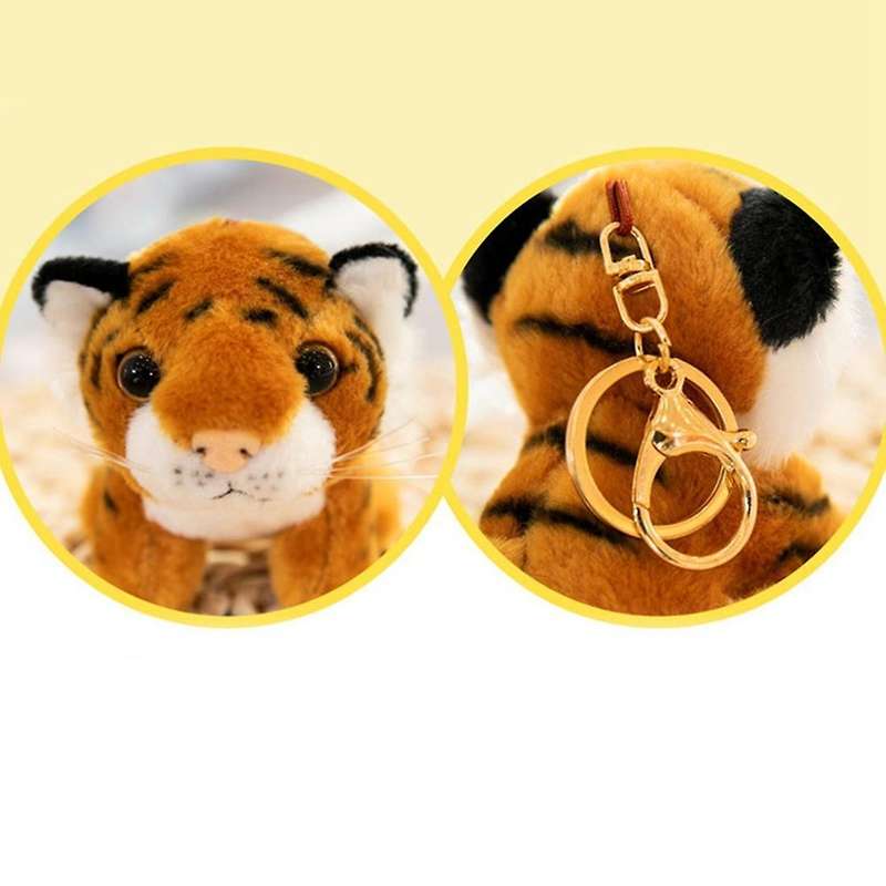 Tiger Keychain Plush Toy 2022 Lucky Keychain Plush Toy