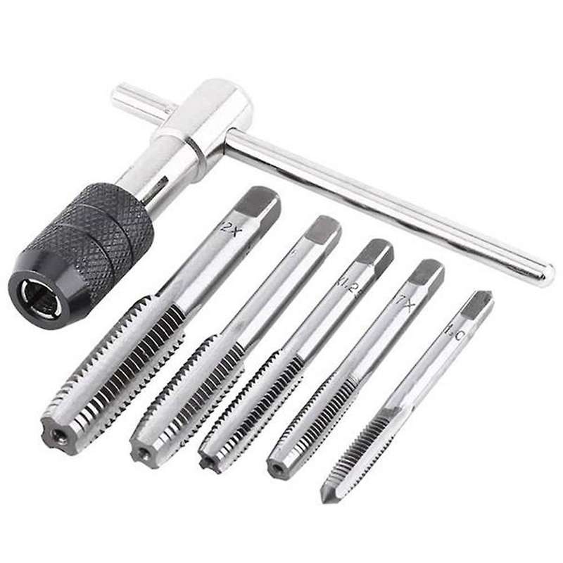 T-type Machine Metal Tap Wrench M6-m12 Tap Set Diy Tool Wrench Set