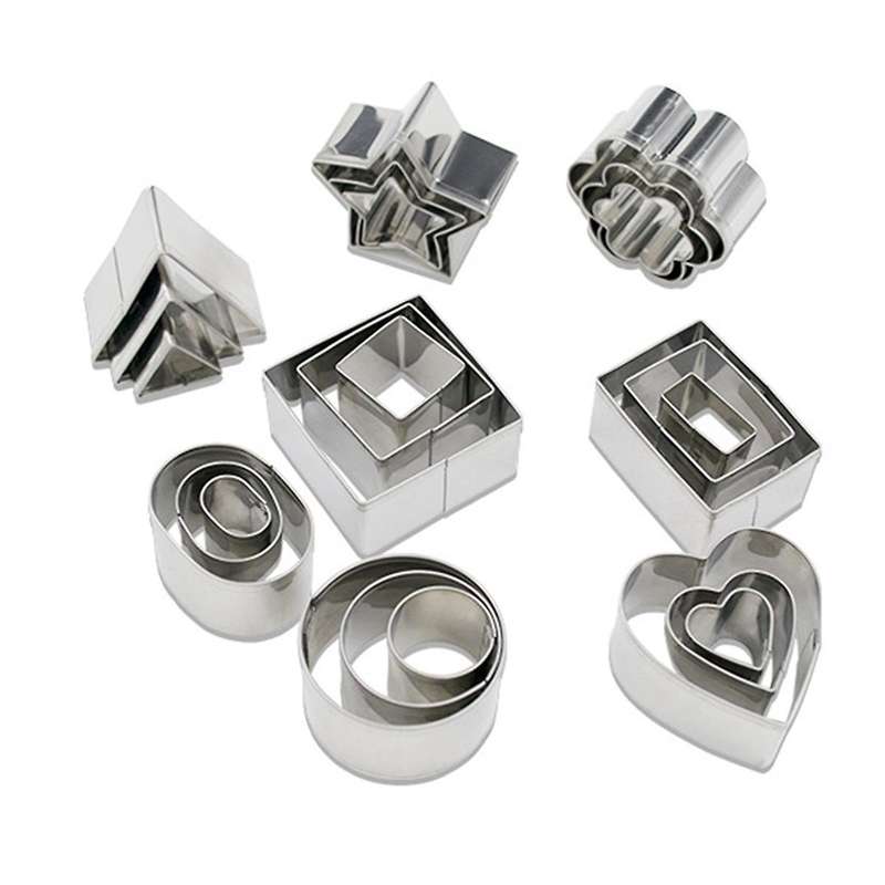 Squid Game Sugar Cake Buckle Sugar Biscuit Mold Set Rectangle