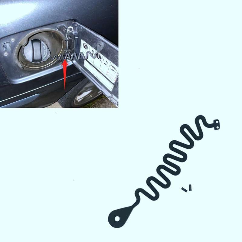 2x Fuel Tank Cover Cable Gas Oil Tank Cap Rope Cable for Volvo S80