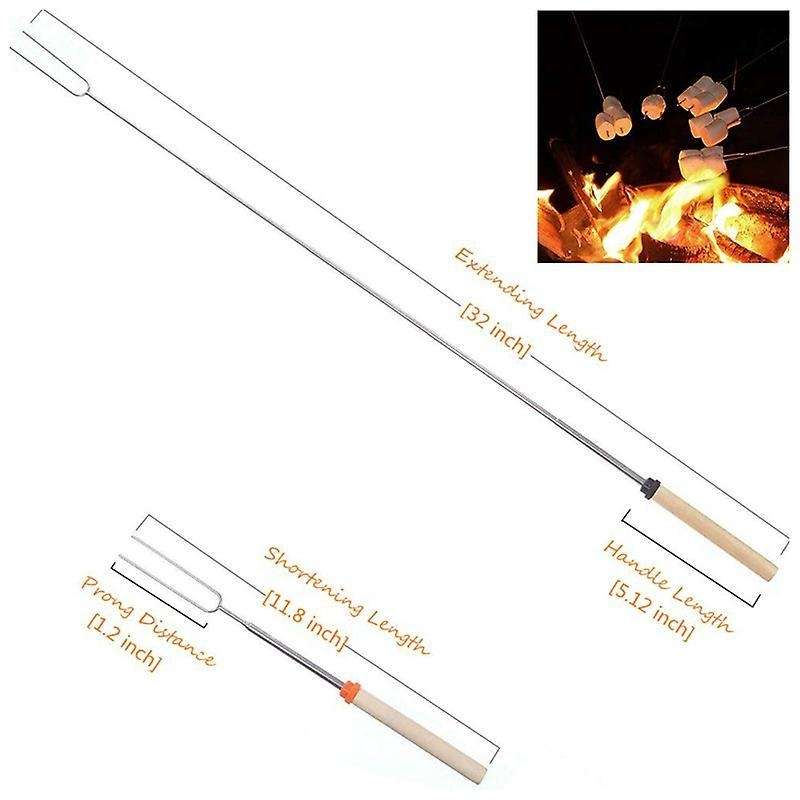 Marshmallow Roasting Sticks Telescoping Marshmallow Skewers