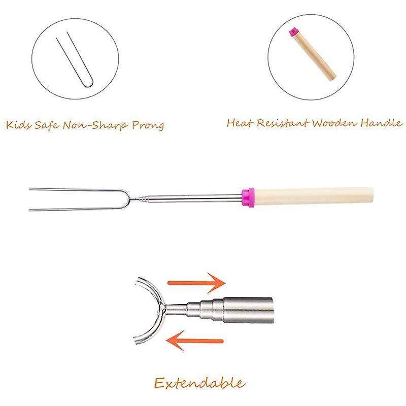 Marshmallow Roasting Sticks Telescoping Marshmallow Skewers