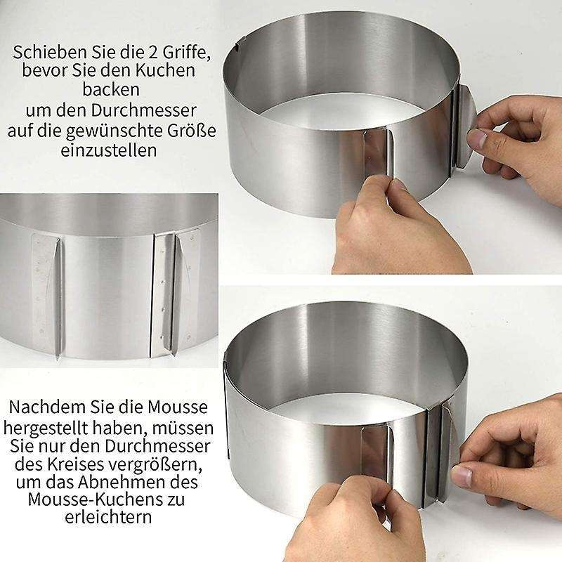 Baking Tray,4piece Set,stainless Steel Baking Accessories,round