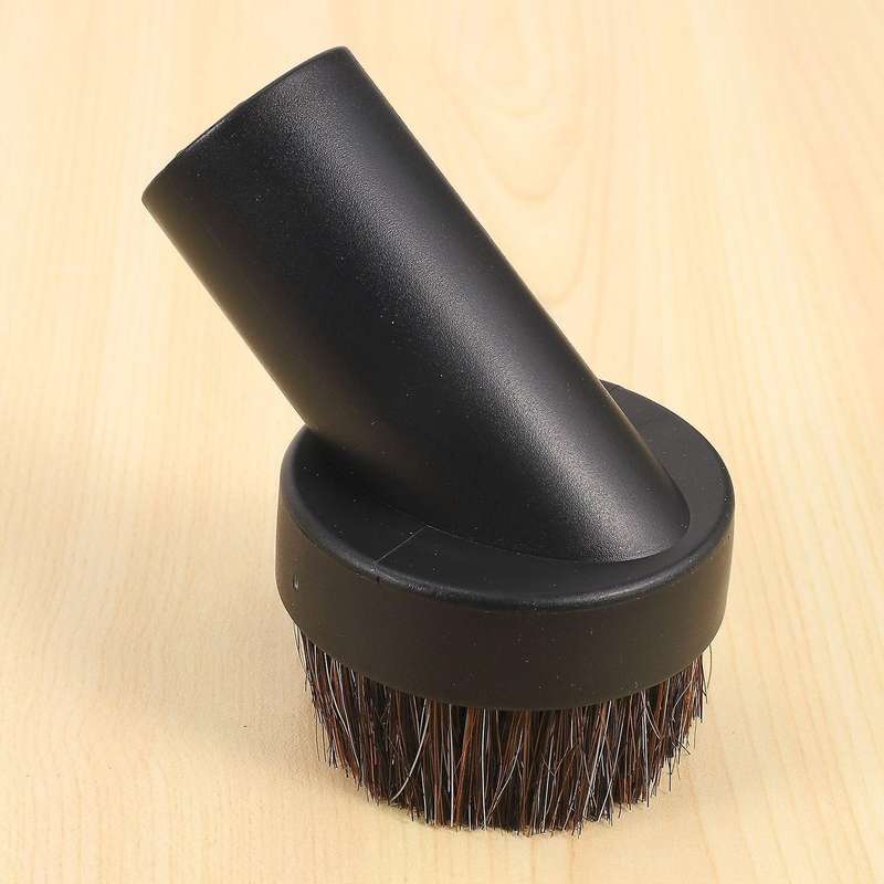 4 Pcs Horsehair Bristle Vacuum Cleaner Round Dusting Brush