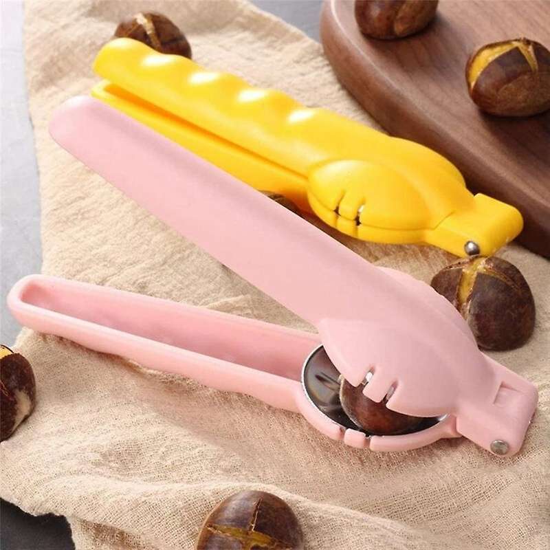 Nut Opener Cutter Gadgets 2 In 1 Nutcracker Sheller Kitchen -black
