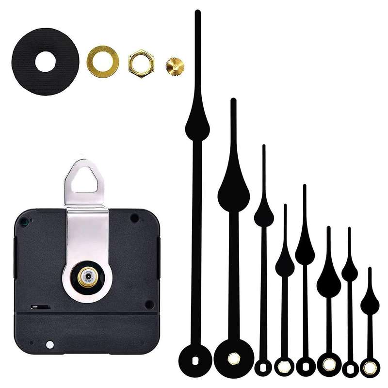 31mm Quartz Movement with 4 Pairs Black Hands Diy Clock Repair