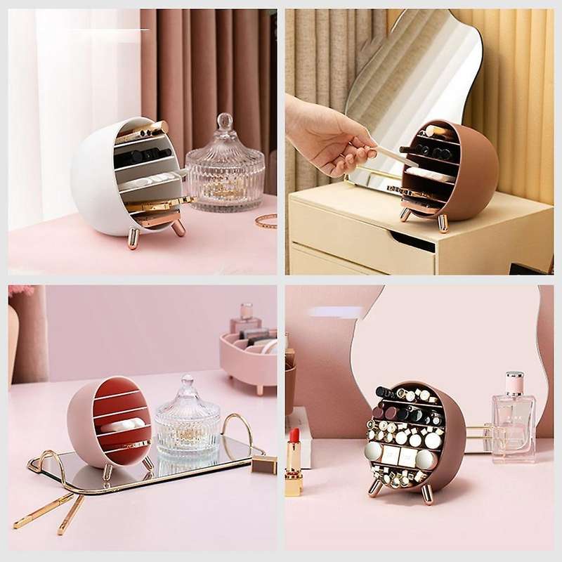 Cosmetic Storage Box Dressing Table Eyeliner Eyebrow Finishing Rack C