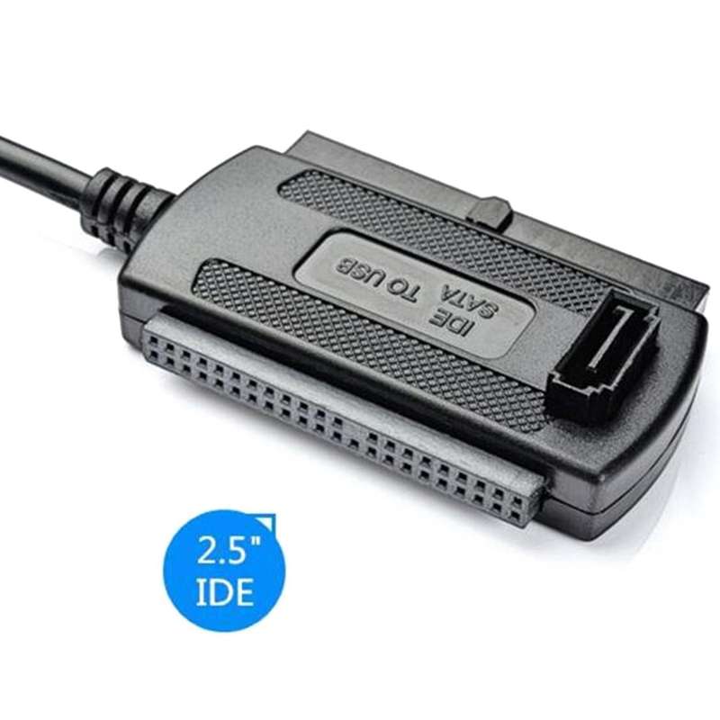 Sata/pata/ide Drive to Usb 2.0 Adapter for 2.5/3.5 Inch Hard Drive