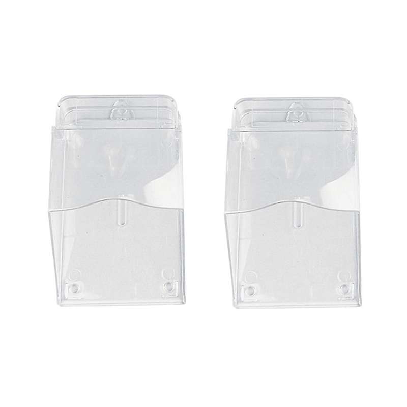 Access Control Rain Doorbell Transparent Protective Box Cover 2pc