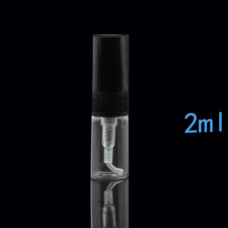 10pcs Mini Portable Glass Perfume Bottle Travel Size (2ml)