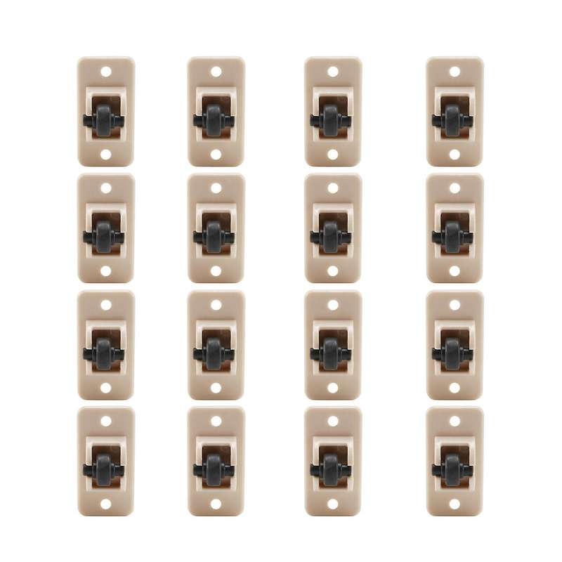 16 Pcs Self Adhesive Casters for Storage Box Trash Can No Drilling