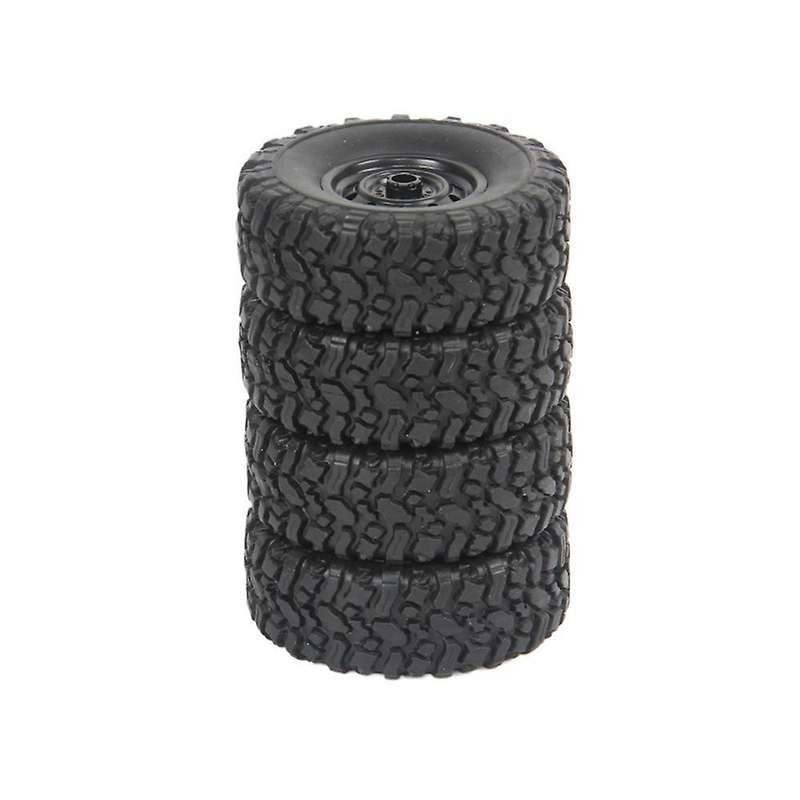 4pcs 65mm Tire Tyres Wheel for Mn D90 D99s Mn-90 Mn91 Wpl C14 Rc Car