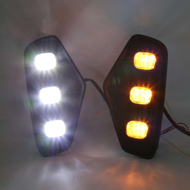 Led Daytime Running Light for Nissan Navara Turn Signal Light 12v