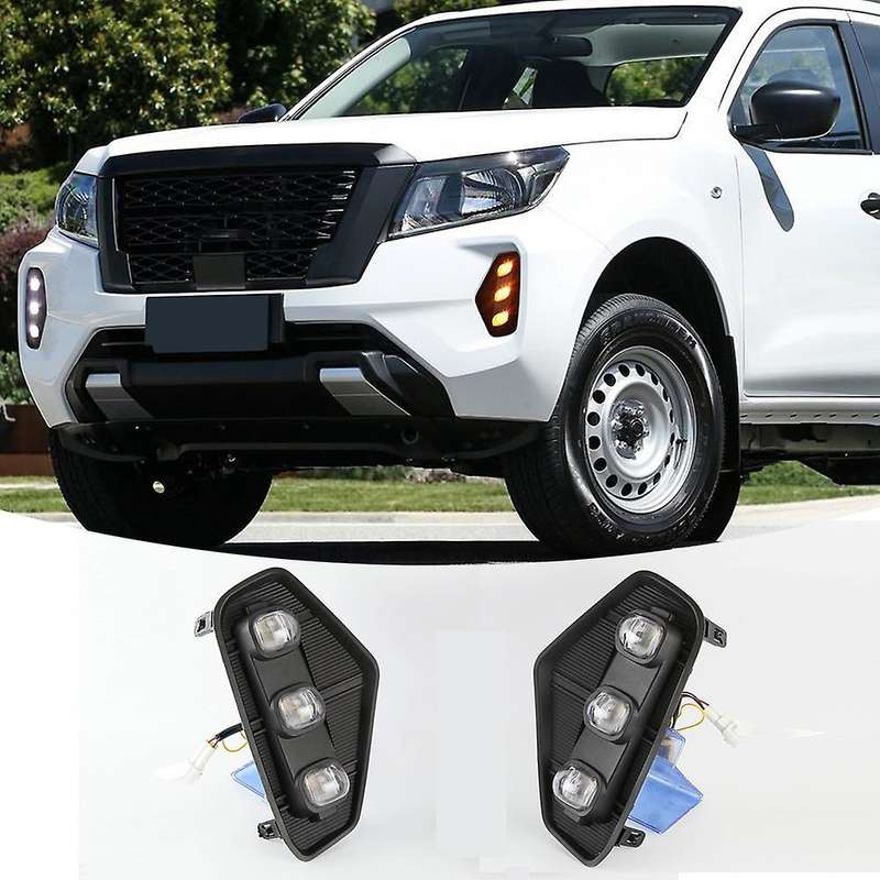 Led Daytime Running Light for Nissan Navara Turn Signal Light 12v