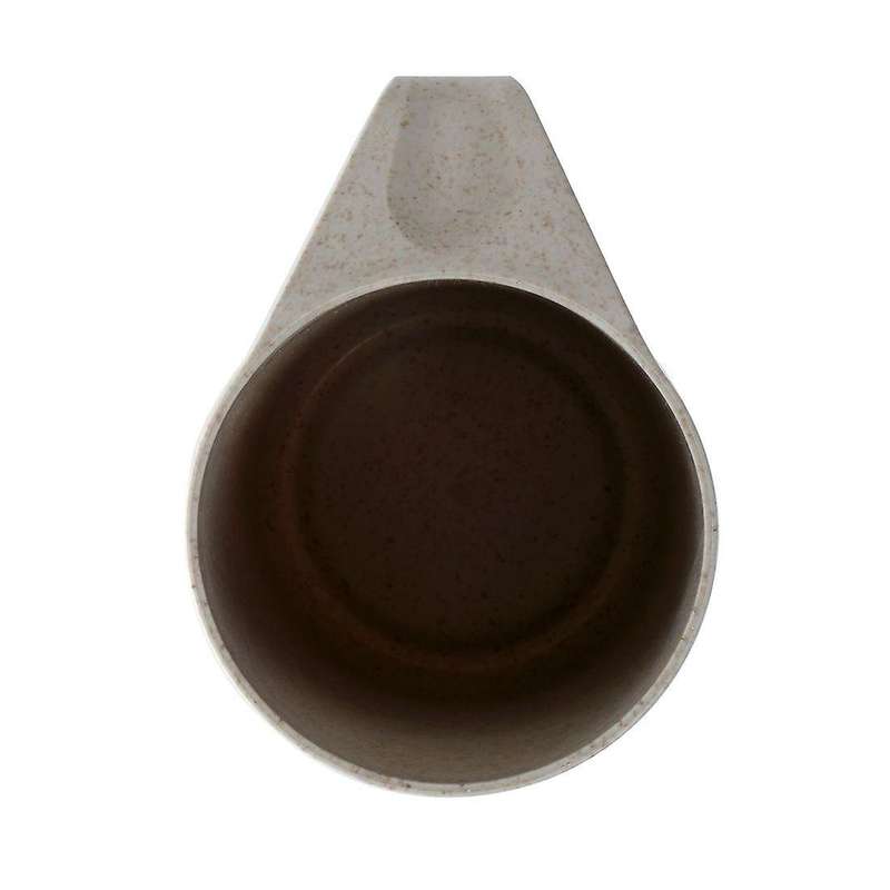 Break-resistant Coffee/tea Mug Cup Wheat Straw+food Pp Plastic Beige