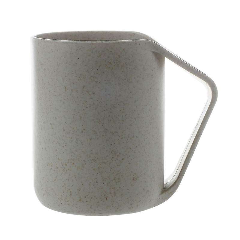 Break-resistant Coffee/tea Mug Cup Wheat Straw+food Pp Plastic Beige